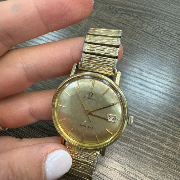 OMEGA VERY RARE Seamaster mattress dial vintage wrist watch